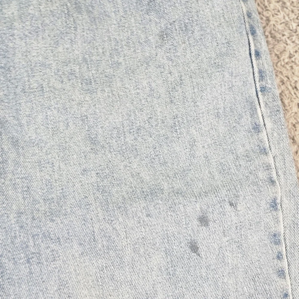 Levis 560 Jeans Mens 36x30 Light Blue Relaxed Tapered Comfort Fit Denim